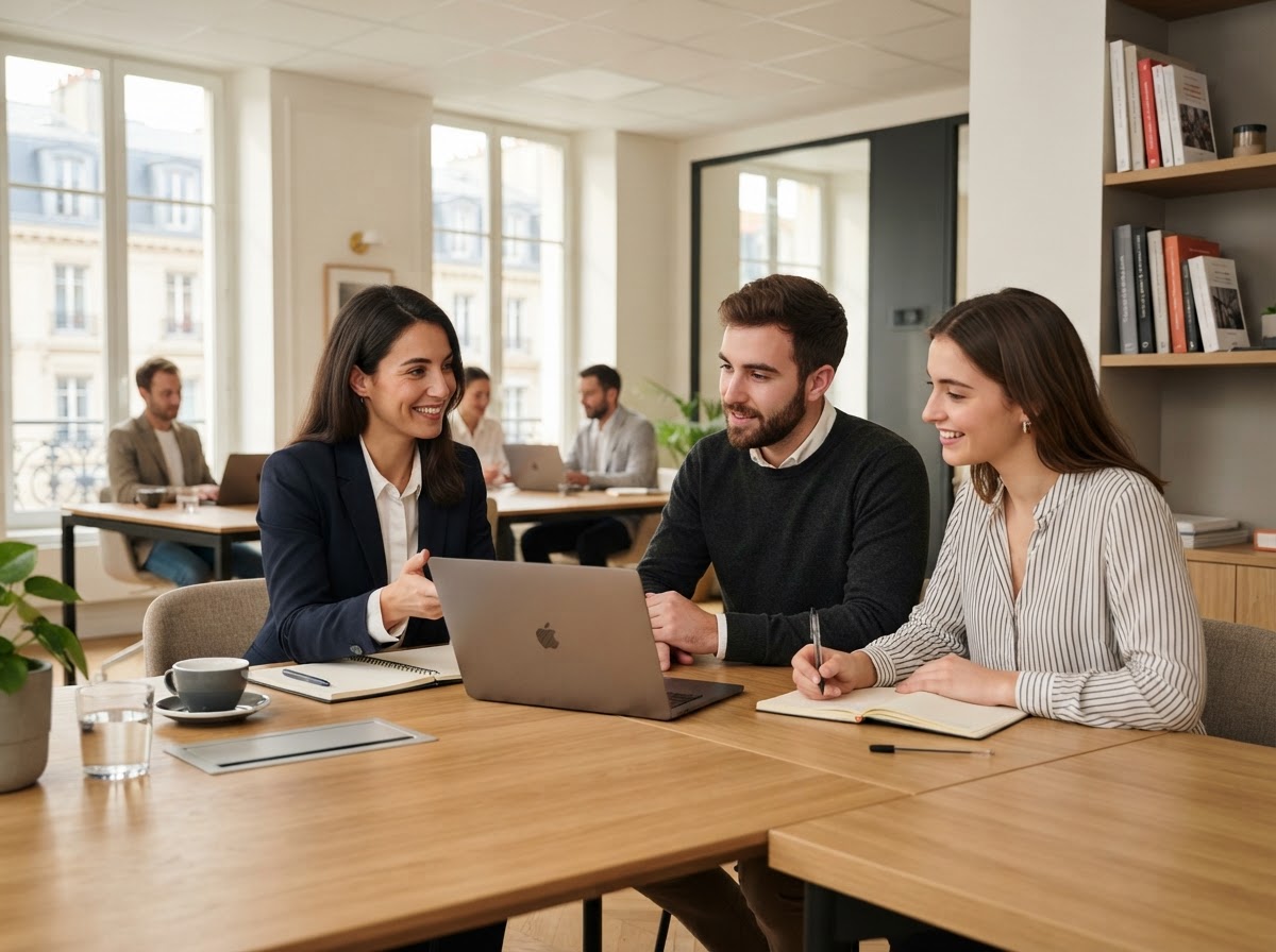 Coinhouse Avis — équipe d'analyse de données travaillant sur des modèles financiers